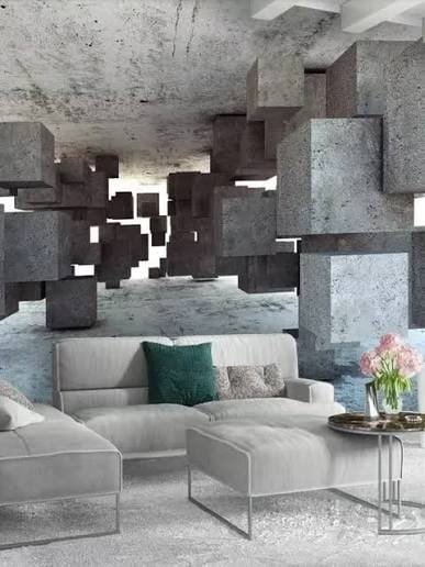 Concrete Float Wallpaper