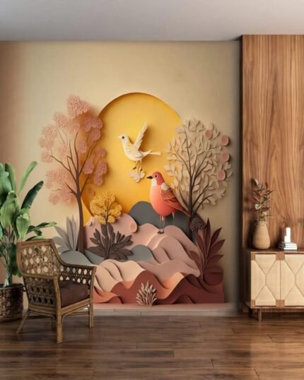 Golden Sun Birds