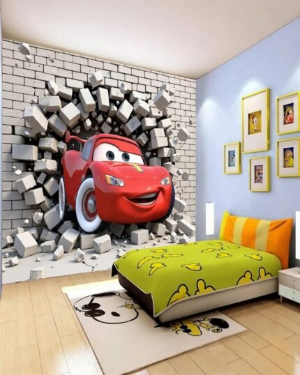 Red Race Car 3D