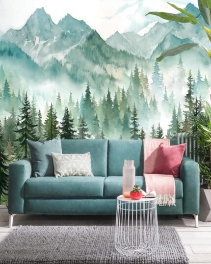 Watercolor Mountain