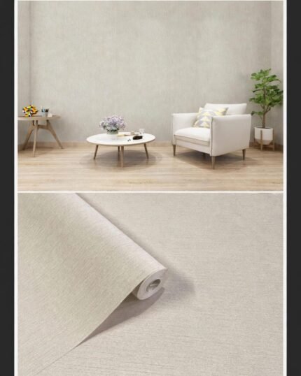 Ivory Cream Premium Luxury Wallpaper