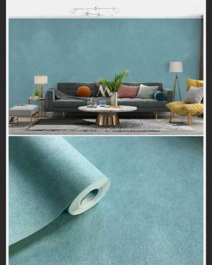 Aqua Mint Velvet Texure