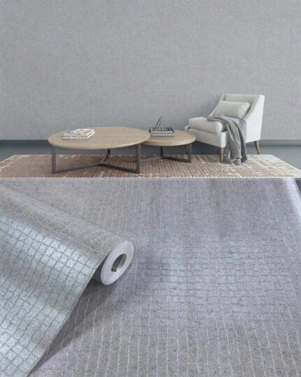 Premium Minimal Linen Grid Texure