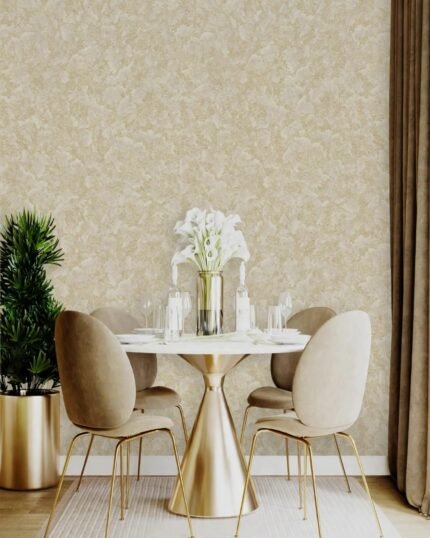 Champagne Beige Stucco Premium Non-Woven