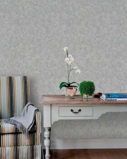 Stone Grey Mineral Texture Premium Non-Woven